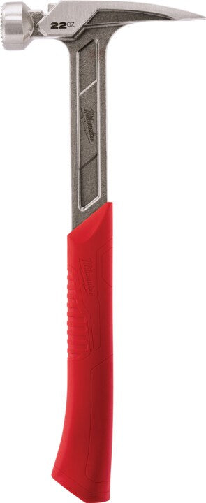 Milwaukee 22oz Milled Face Steel Framing Hammer - Toolup Australia