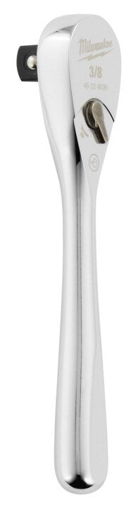 Milwaukee 3/8" Drive Fixed Head Ratchet 127mm (5") - Toolup Australia