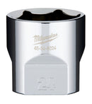 Milwaukee 3/8" Drive Socket Metric Standard 24mm - Toolup Australia