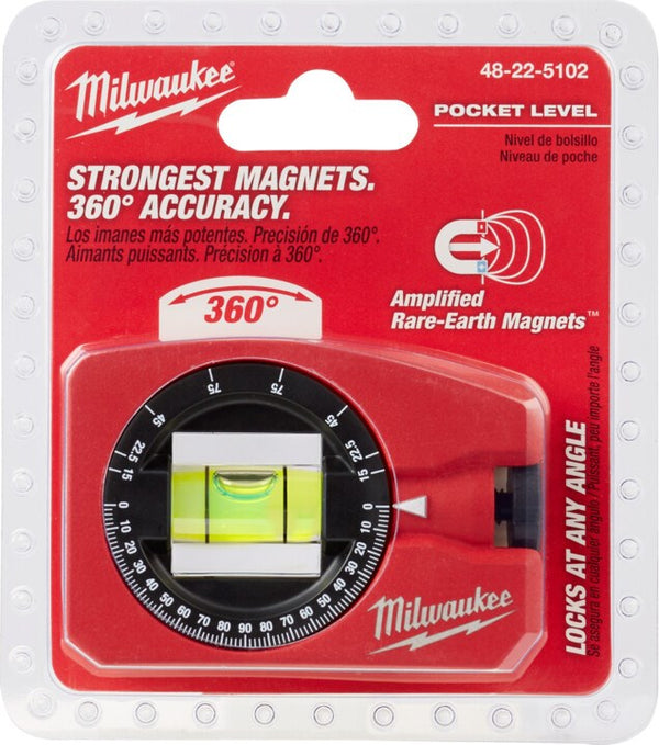 Milwaukee 360? Pocket Level - Toolup Australia