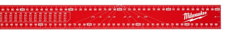 Milwaukee 400x 600mm Aluminum Framing Square - Toolup Australia