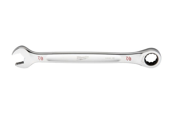 Milwaukee 7/8 SAE Ratcheting Combo Wrench - Toolup Australia