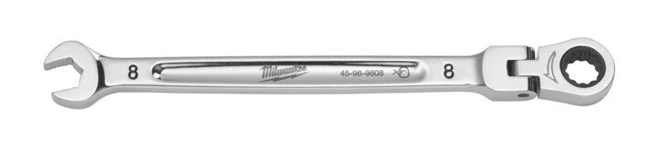 Milwaukee 8mm Flex Head Combination Wrench - Toolup Australia