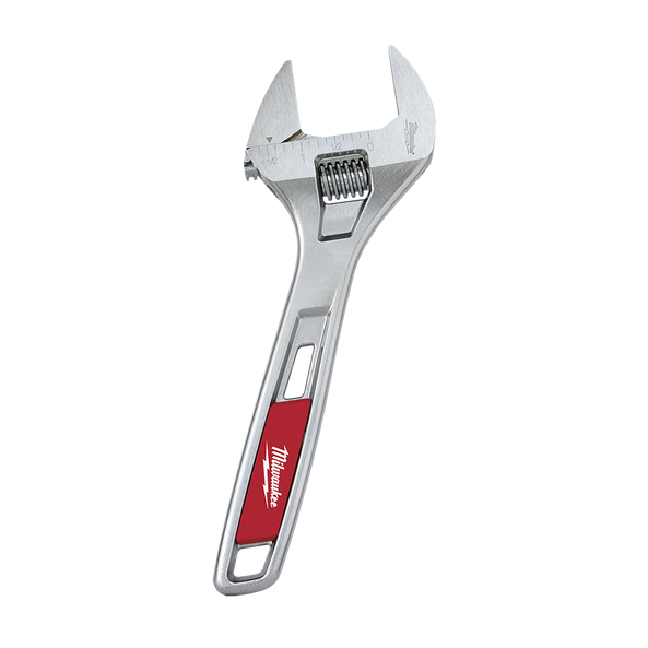 Milwaukee Adjustable Wrench Wide Jaw 200mm/8" - Toolup Australia