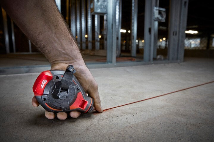 Milwaukee Bold Line Chalk Reel w Red Chalk - Toolup Australia