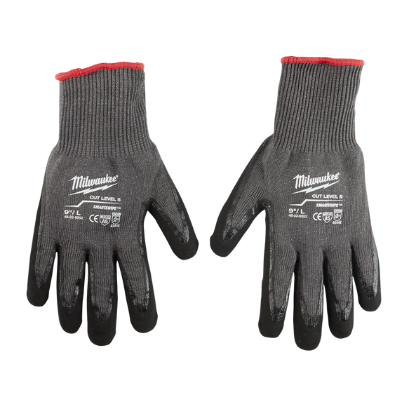 Milwaukee Cut 5(E) Nitrile Dipped Gloves - L - Toolup Australia