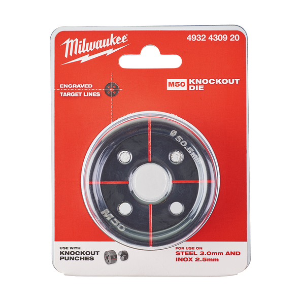 Milwaukee EXACT M50 Knockout Die - Toolup Australia