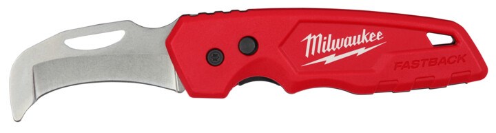 Milwaukee FASTBACK? Blunt tip Hawkbill Knife - Toolup Australia