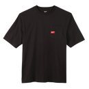 Milwaukee Heavy Duty Pocket Tee Short Sleeve Black - XL - Toolup Australia