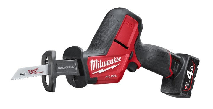 Milwaukee M12 FUEL HACKZALL Reciprocating Saw Kit (1x 4.0Ah, Case) - Toolup Australia
