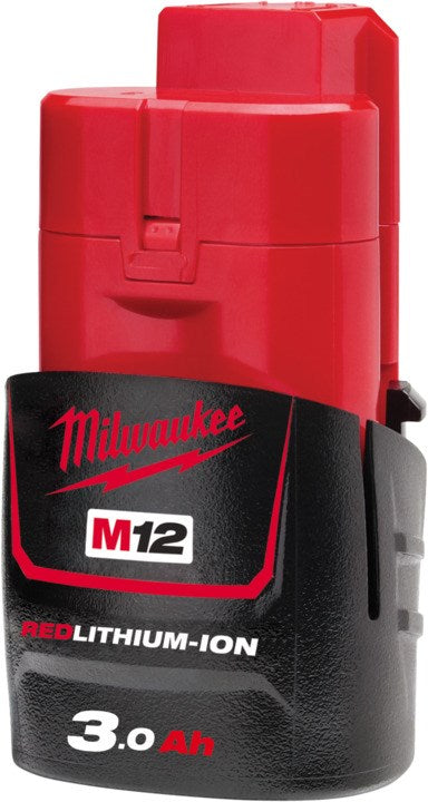 Milwaukee M12 REDLITHIUM-ION 3.0Ah Compact Battery - Toolup Australia