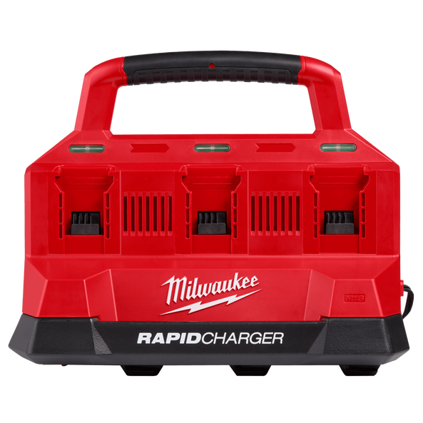Milwaukee M18 6 Bay PACKOUT Rapid Charger (Tool Only) - Toolup Australia