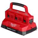 Milwaukee M18 6 Bay PACKOUT Rapid Charger (Tool Only) - Toolup Australia