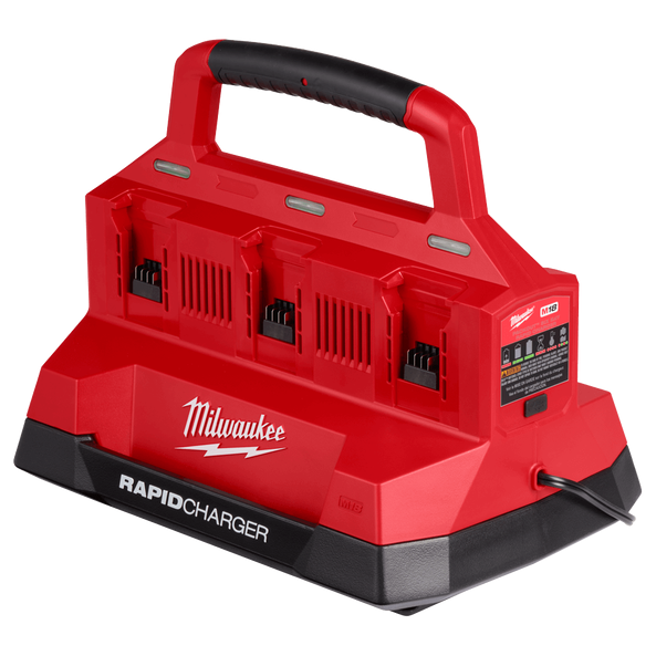 Milwaukee M18 6 Bay PACKOUT Rapid Charger (Tool Only) - Toolup Australia