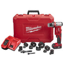 Milwaukee M18 FORCE LOGIC 6T Knockout Tool 16mm (5/8") - 63mm (2-1/2") - Toolup Australia