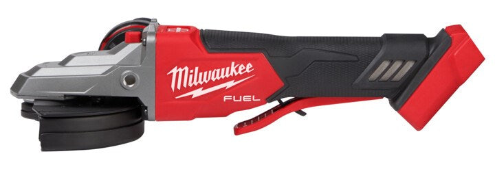 Milwaukee M18 FUEL 125mm (5") Flathead Braking Angle Grinder with Deadman Paddle Switch (Tool Only) - Toolup Australia