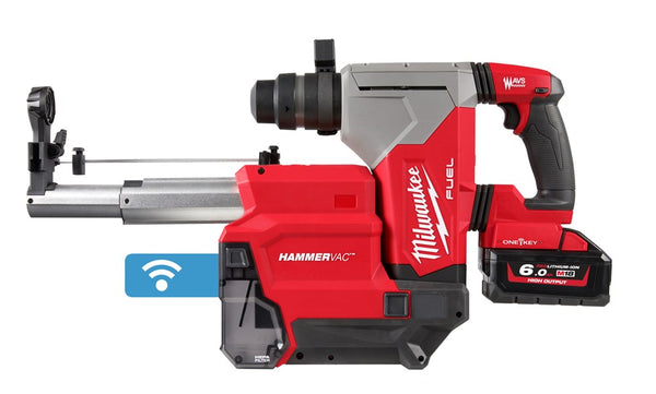 Milwaukee M18 FUEL HAMMERVAC 28mm Dedicated Dust Extractor (Tool Only) - Toolup Australia