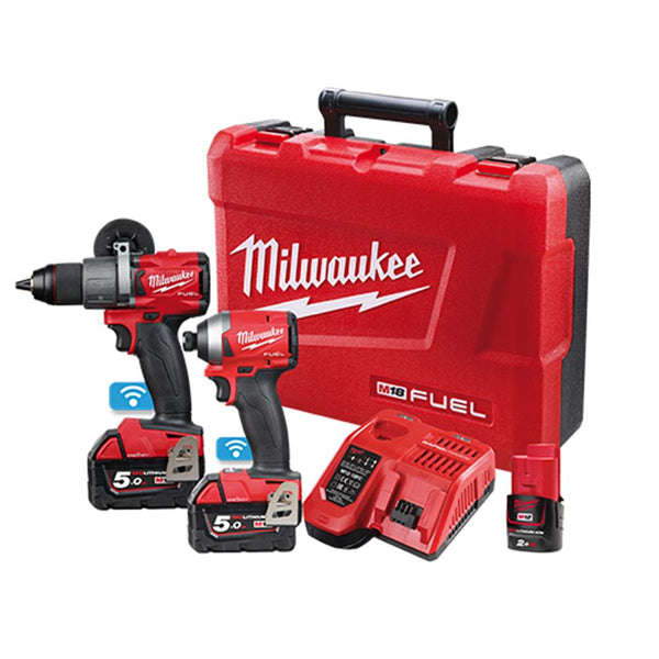 Milwaukee M18 FUEL? ONE-KEY? Power Pack 2A2 (M18ONEPD2, M18ONEID2) Bonus M12B2 - Toolup Australia