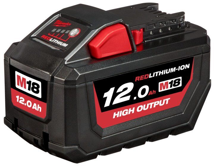Milwaukee M18? REDLITHIUM?-ION HIGH OUTPUT? 12.0Ah Battery Pack - Toolup Australia