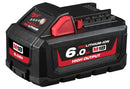 Milwaukee M18 REDLITHIUM-ION HIGH OUTPUT 6.0Ah Battery Pack - Toolup Australia