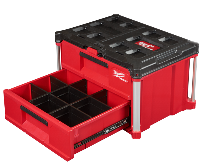 Milwaukee PACKOUT 2-Drawer Tool Box - Toolup Australia