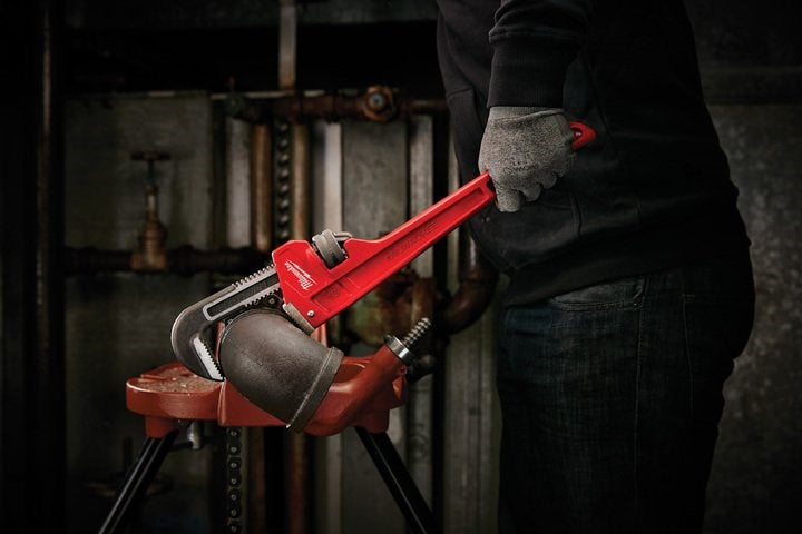 Milwaukee Steel Pipe Wrench 457mm (18") - Toolup Australia