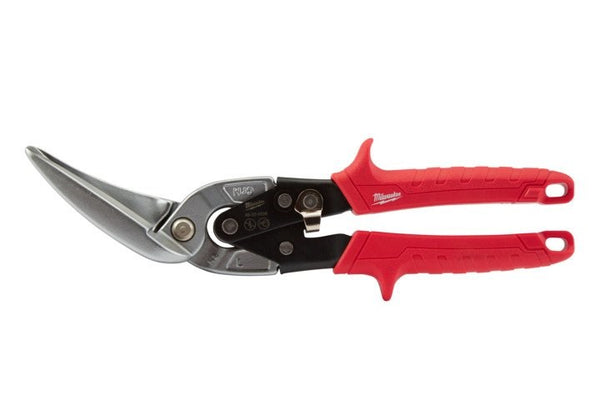 Milwaukee Tin Snips Offset Long CutLeft - Toolup Australia