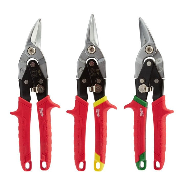 Milwaukee Tin Snips Set 3pk - Toolup Australia
