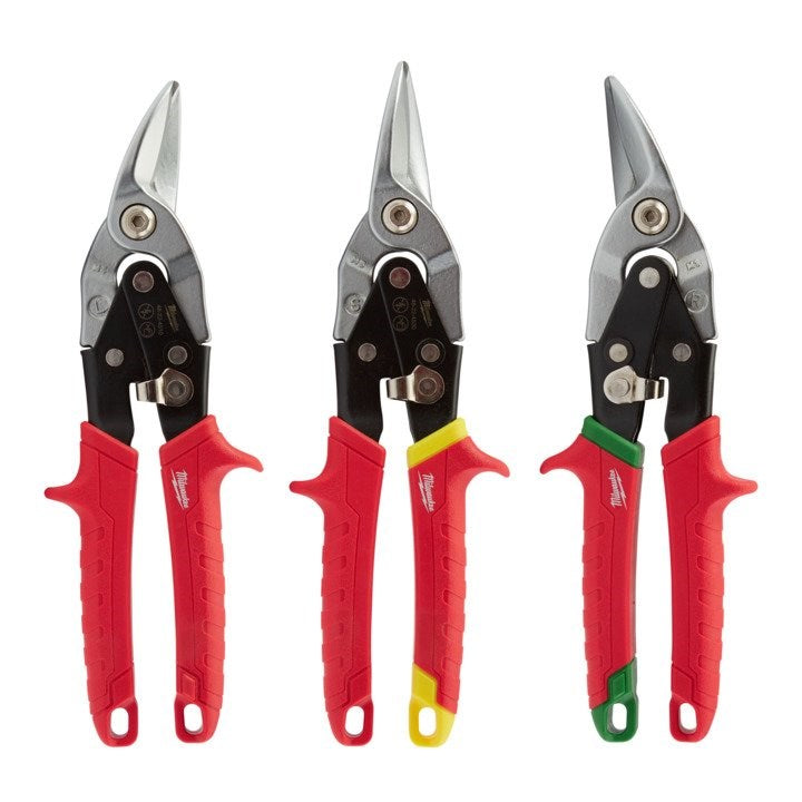 Milwaukee Tin Snips Set 3pk - Toolup Australia