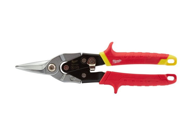 Milwaukee Tin Snips Straight Cutting - Toolup Australia