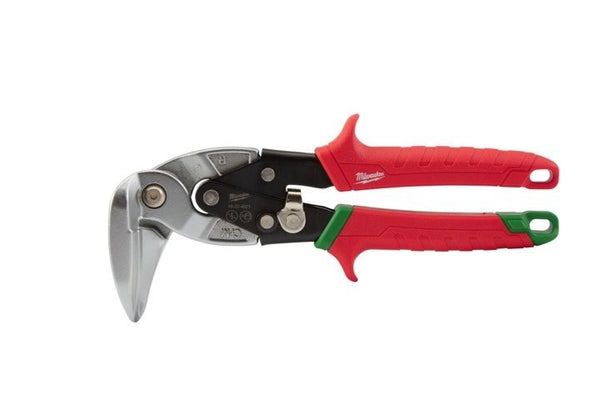 Milwaukee Tin Snips Upright Right Cutting - Toolup Australia