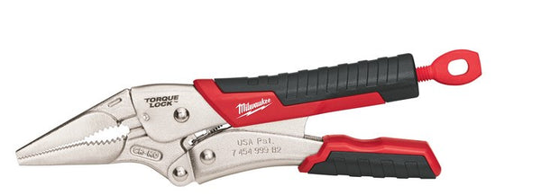 Milwaukee Torque Lock Long Nose Durable Grip 228mm (9") - Toolup Australia