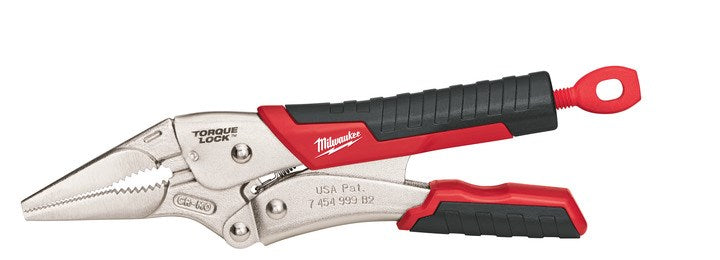 Milwaukee Torque Lock Long Nose Durable Grip 228mm (9") - Toolup Australia