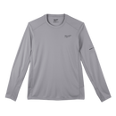 Milwaukee WORKSKIN Light Shirt Long Sleeve Grey - XL - Toolup Australia
