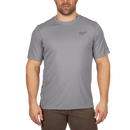 Milwaukee WORKSKIN Light Shirt Short Sleeve Grey - S - Toolup Australia