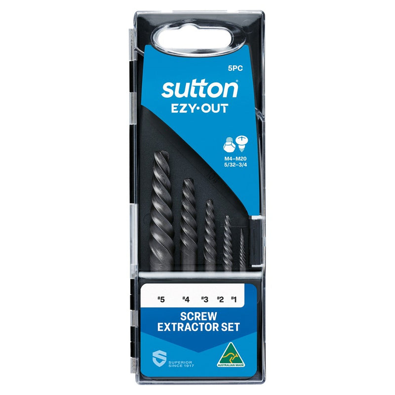 Sutton SCREW EXTRACTOR M603 S15 SET 5Pce #1 - #5