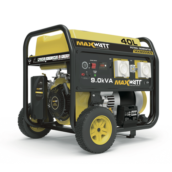 Maxwatt 9kva Petrol Generator Electric Start - Toolup Australia