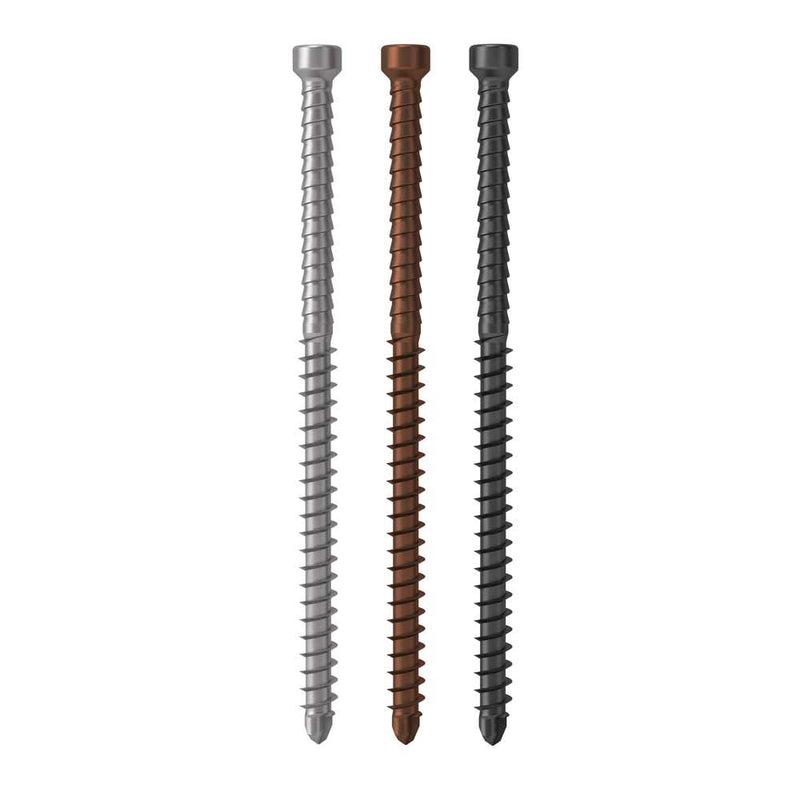 Anchormark Cladding Screw 316  Stainless 4.5mm x 37mm Black - Toolup Australia