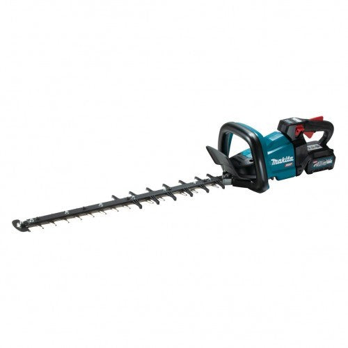 Makita 40V Max BRUSHLESS 600mm Hedge Trimmer Kit, Max branch dia. 25mm - Includes 4.0Ah Battery & Single Port Rapid Charger