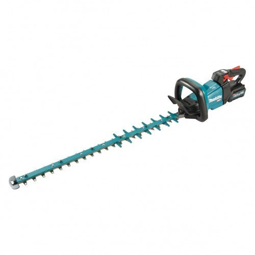 Makita 40V Max BRUSHLESS 750mm Hedge Trimmer Kit, Max branch dia. 21.5mm - Includes 4.0Ah Battery & Single Port Rapid Charger