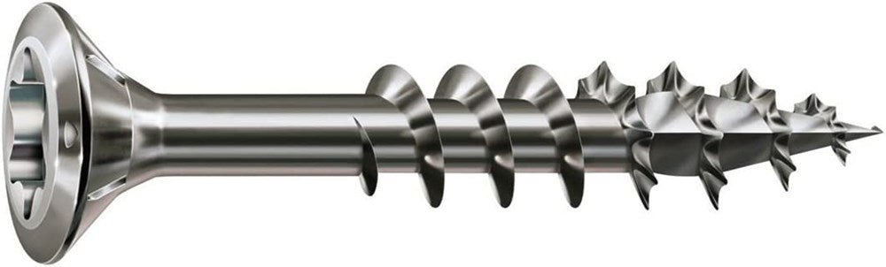 SPAX FEX-H Facade Screws 4x30mm | Concealed Fixing | Special Silver