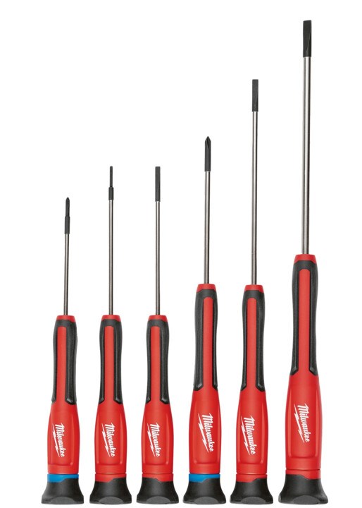 Milwaukee Screwdriver Set Precision 6Pc 48222606