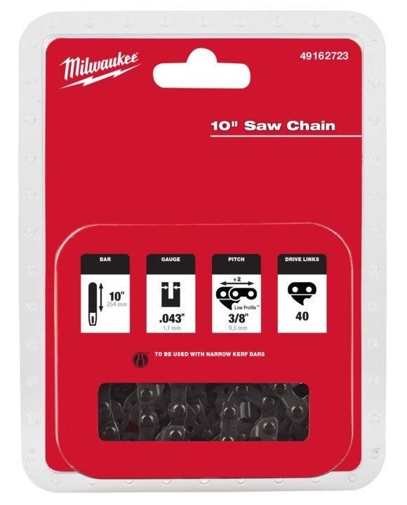 Milwaukee M18 FUEL 10" (254 mm) Pole Saw Chain (suits M18FOPH-CSA)