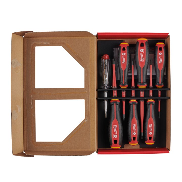 Milwaukee 7 Piece VDE Screwdriver Set 4932478739