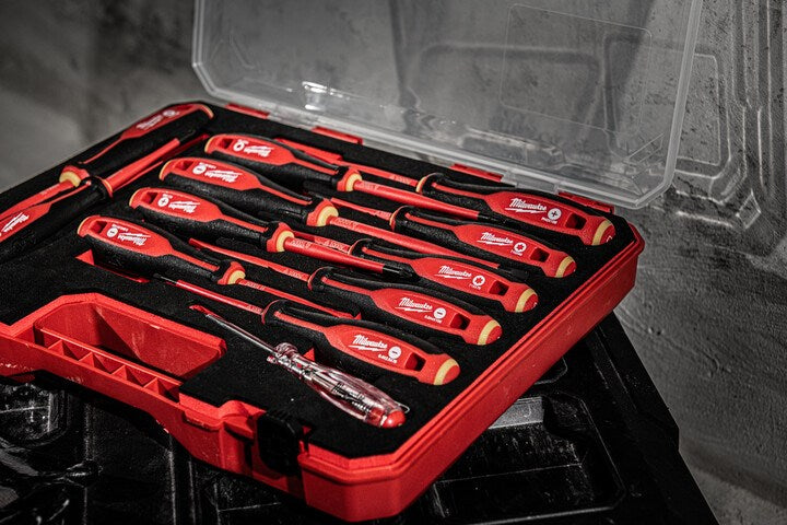 Milwaukee 12 Piece VDE Screwdriver Set 4932479095