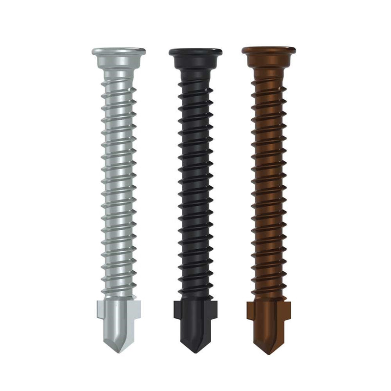 ANCHORMARK FENCING SCREWS TO METAL BLACK 5.5MM X 45MM