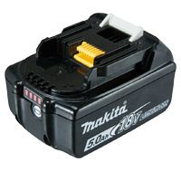 Makita 18V 5.0Ah Battery with fuel gauge indicator - Loose