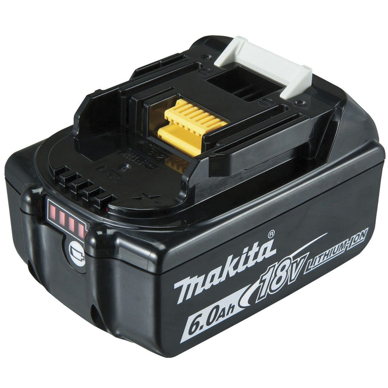 Makita 18V 6.0Ah Battery with fuel gauge indicator - Loose
