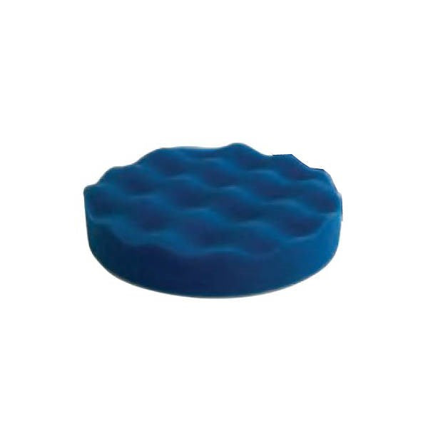 Makita 150mm Hook & Loop Blue Wave Polish Sponge - D-62642