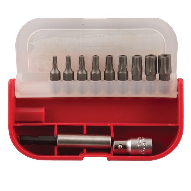 TORX PLUS TAMPERPROOF BIT SET 1/4" HEX BITS